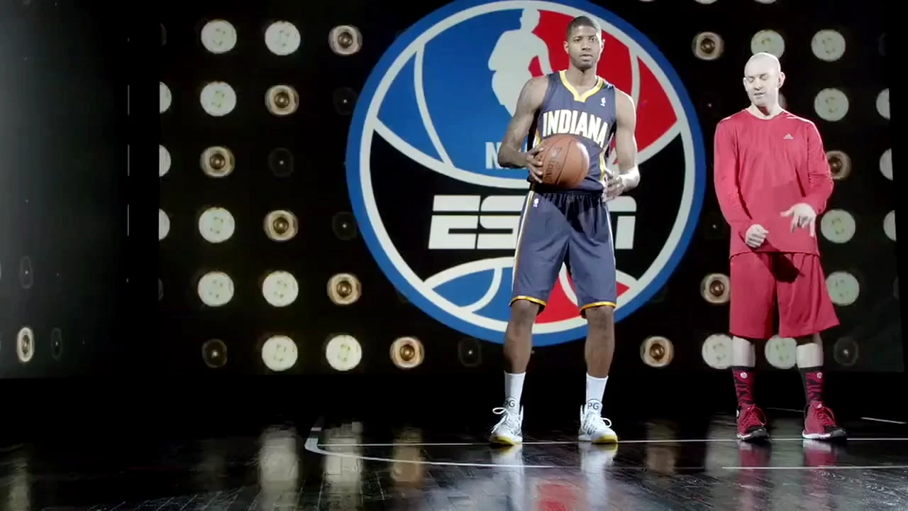 Coach Jesse training with NBA player Paul George