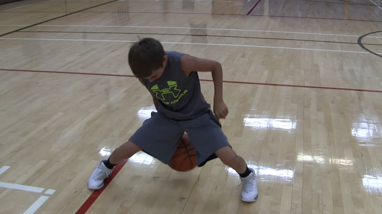 Player demonstrating improved ball handling